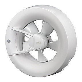 Duka Ventilator S8 Rund Ø193 mm i hvid