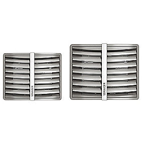 Sonniger CR1 varmeventilator, industri varmeblæser, 16 kW varme, 3900 m³/h luft, VVS Hjørnet.