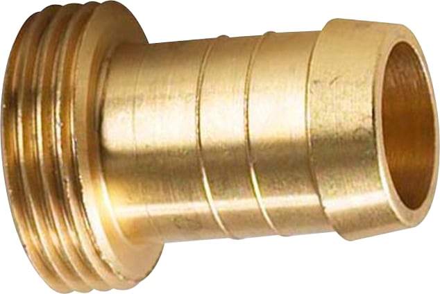 3/4" MESSING SLANGENIPPEL