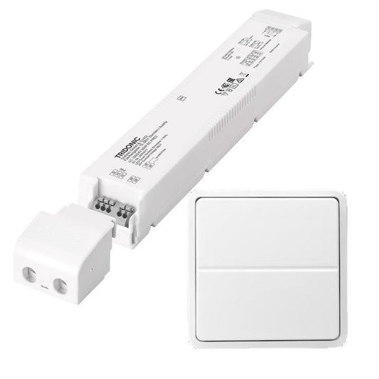 100W/24V LED DRIVER+TRÅDLØST TRYK T/FUGA