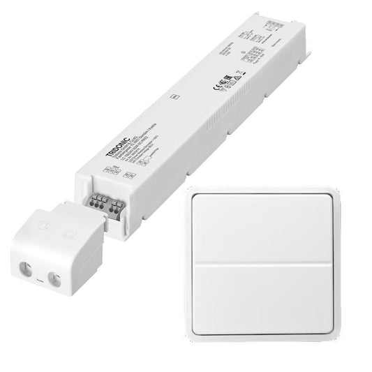 150W/24V LED DRIVER+TRÅDLØST TRYK T/FUGA