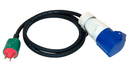 ADAPTER CEE HUN / DK HAN 120CM