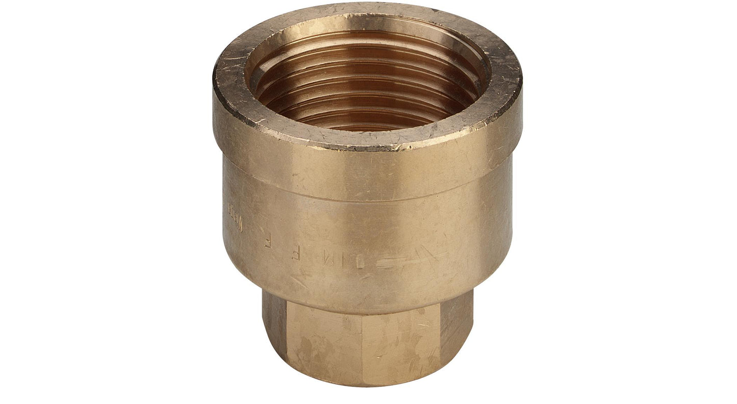 RØDGODS FORMMUFFE 1 1/2 X 1