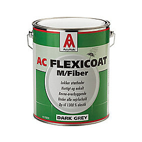 Acrymatic flexicoat med fibre 5 kg.