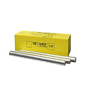 ISOVER Alu 2 (TapeLock rørskål) 89x30 mm, 1,2mtr. m/alu-folie, max. 500°C. Med tape