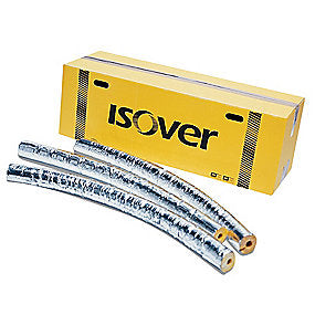 ISOVER Boaflex Pipe Section rørskål 18x20mm. 1.2mtr. Max. 150°C. Med tape