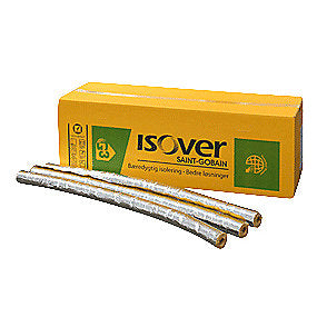 ISOVER BoaFlex Alu2 rørskål 35x30mm. 1.2mtr. Max. 150°C. Med tape