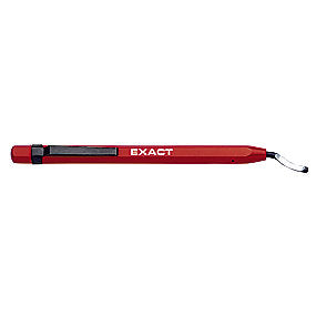 Exact pencilafgrater HSS, fast med fast HSS klinge C-10 (= E100) og clip - pakke a 10 stk