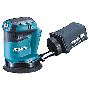 Makita Excentersliber 18V. 125 mm. Uden lader, batteri samt kuffert. DBO180Z