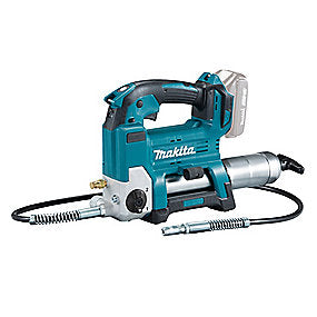 Makita fedtsprøjte 18V DGP180Z, beholder på 475ml, m/1,2m slange, uden batteri & lader