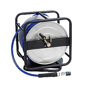 Flowconcept håndbetjent slangeopruller med 30m PUR slange 16bar