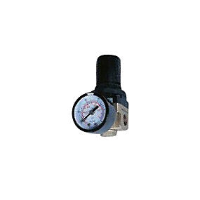 Trykluft regulator med manometer, ¼''