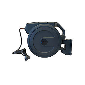 Flowconcept automatisk slangeopruller 1/2'' til vand i plastboks med 40+2mtr. slange. 8 bar inkl. pistol m.m.