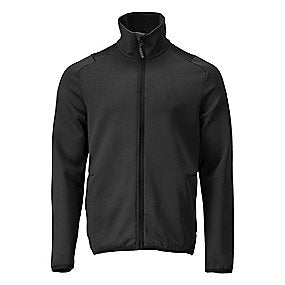 Mascot Customized Fleecetrøje med lynlås str. L sort 22585-608-09