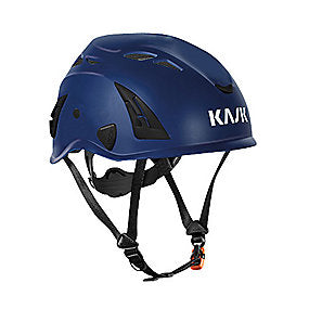 Kask sikkerhedshjelm blå