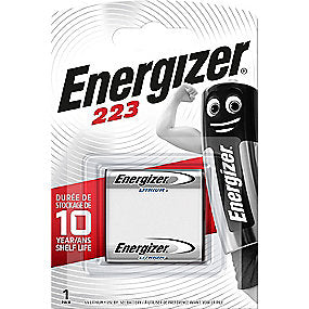 Energizer batteri 6V CR-P2 lithium, foto/alarm 223