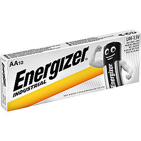 Energizer batteri 1,5V AA industrial - pakke a 10stk