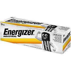 Energizer batteri 1,5V D/LR20 industrial - pakke a 12stk