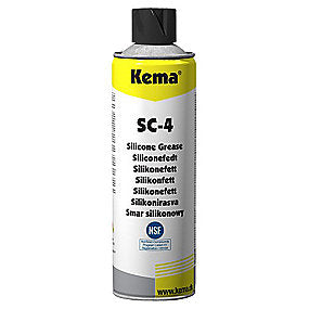 Kema Siliconespray 500 ml SC-4 Eksklusiv afgift. UN 1950 Aerosoler, Brandfarlige 2.1