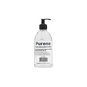 Pureno håndsprit 500ml Gel 85% alkohol, med pumpe