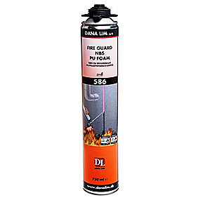 Dana Lim Fire Guard NBS Prof 586 Brandhæmmende polyuretanskum, 1-komponent - 750 ml