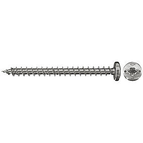 Fischer Powerfast spånskrue FPF-PT fuldgevind. 5,0x50mm, TX20 P/H- A2 rustfri. Pakke a 50 stk