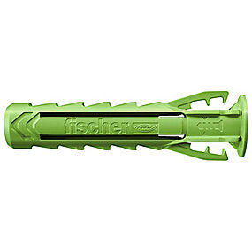 Fischer dybel SX plus 6x30mm green, 4-sidet ekspansion for høje lastværdier - pakke á 90 stk