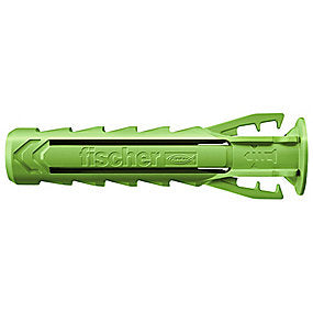 Fischer dybel SX plus 10x50mm green, 4-sidet ekspansion for høje lastværdier - pakke á 45 stk