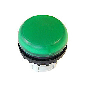 Signallampe Flad Grøn M22-L-G