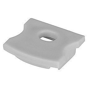 LEDVANCE endestykke for medium profil 3, med hul, 6,7x17,3x20mm, Grå