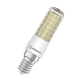 LEDVANCE T SLIM klar 806lm 7W/827 (60W) 320gr. E14 dæmpbar