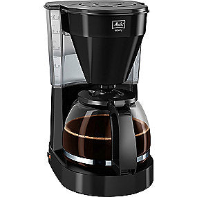 Melitta kaffemaskine sort Easy 2.0 med glaskolbe. brygger ca. 10 kopper