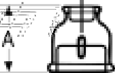 +GF+ FORMMUFFE SORT 3/4X1/2