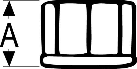 +GF+ SLUTMUFFE GALV. 1/2