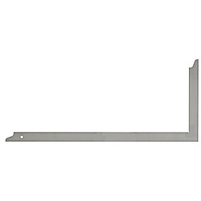 Tømrervinkel 800x320mm FZ el forzinket. Uden målskinne