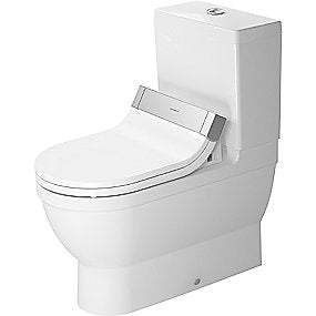 Duravit Starck 3 toilet. Uden cisterne og sæde. Med wondergliss