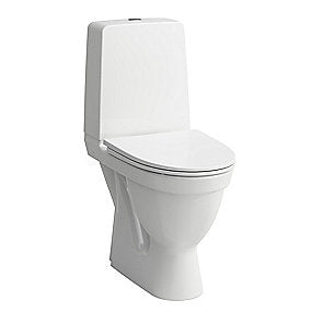 Laufen kompas Comfort toilet med s-lås 46, 650x360x880mm, rimless, lim, med LCC