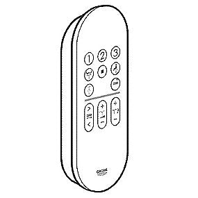 Grohe Sensia Basic Fjernbetj.