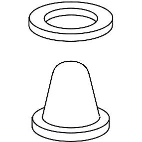 Gustavsberg filter Tf-9 til svømmventil 1982-1993
