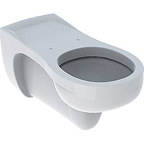 GEBERIT VITALIS hængeskål, pladskrævende toilet, KeraTect toilet, hængetoilet, GEBERIT toilet, hvid toilet.
