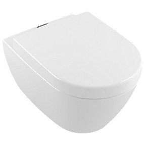 V&B Subway 2.0 hængetoilet, Rimless toilet, C+ toilet, ViFresh toilet, Villeroy & Boch toilet, hvid alpin toilet, toilet uden sæde.
