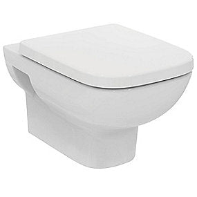 Ideal Standard i.life hængetoiletskål & sæde. Hvid