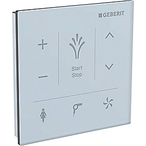 GEBERIT AquaClean vægkontrolpanel glas / hvid