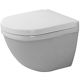 Duravit Starck 3 vægtoilet Compact 360x485mm med skjult montering
