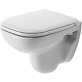 Duravit D-Code vægtoilet Compact 355x540mm