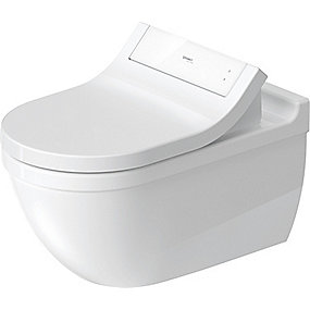 Duravit Starck 3 væg-wc til duschtoiletsæde, 620 mm, rimless