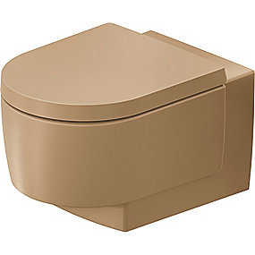 Duravit Balcoon væg-toilet 370 x 540 mm, ler terra, rimless