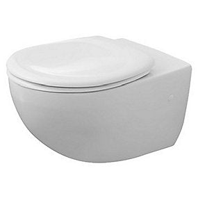 Duravit Architec vægtoilet, Wondergliss toilet, Durafix toilet, Duravit toilet, hvid alpin toilet, toilet uden sæde.