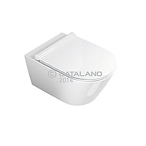 CATALANO ZERO55 Newflush hængeskål, Newflush toilet, Catalano toilet, hængeskål uden sæde.