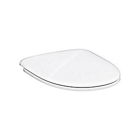 Gustavsberg Nordic toiletsæde med softclose 360x435x35mm, hvid alpin